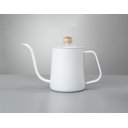 Ver imagem 2 de Chaleira Pescoço de Ganso Aço Inox Branco 550ml Louvre Blanche - Ilc