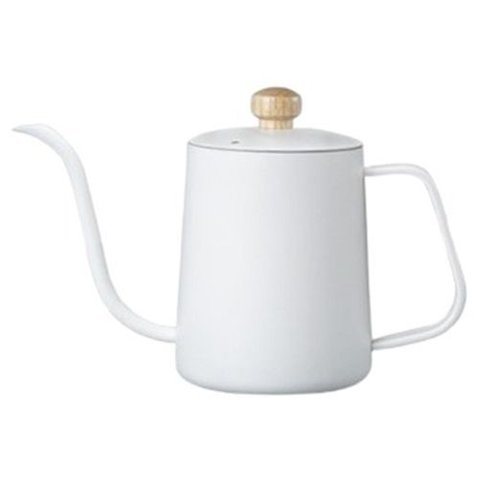 Chaleira Pescoço de Ganso Aço Inox Branco 550ml Louvre Blanche - Ilc