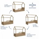 Ver imagem 7 de Cama Infantil Montessoriana sem Colchao Linha Infanto Aveiro Oak CCM010 - Completa Moveis