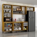 Ver imagem 5 de Cozinha Completa Nala com Cristaleira 4 Peças 9 Portas Mobilihouse