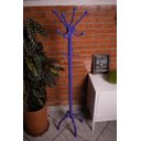 Ver imagem 3 de Dais Mancebo Cabideiro Chão Organizador Bolsa Casaco Roupa Roxo