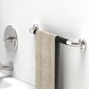 Ver imagem 7 de Barra de Apoio Inox 40cm Suporte Antiderrapante Kit 4 Unidades Banheiro Box Idoso Gestante Criança C