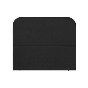 Cabeceira Estofada Casal Alana 140cm Linho Preto