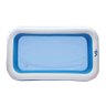 Piscina Inflável Retangular Azul 1.500 Litros 305 cm PVC com Bomba VG+ VG Plus - 4