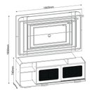 Ver imagem 5 de Rack com Painel para TV até 75 Polegadas 180,5CMX193CM Holden com 2 Portas Deslizantes