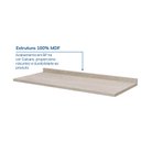 Ver imagem 3 de Tampo para Balcão Planejado Pia 120cm Marselha CabeCasa MadeiraOriginals Cinza/Calcare