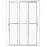 Porta de Aluminio Sacada 3 Folhas Móveis com Fechadura Linha Premium:2,10 X 1,50/branco - 1