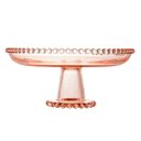 Ver imagem 3 de Prato Cristal com Pé Pearl Rosa 20cm 28638 - Wolff