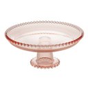 Ver imagem 1 de Prato Cristal com Pé Pearl Rosa 20cm 28638 - Wolff