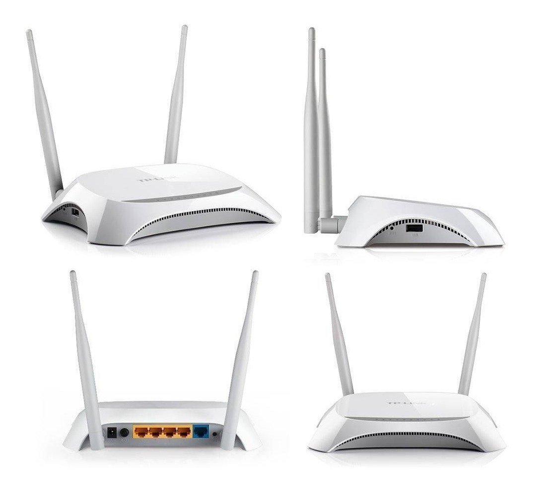 Roteador TP-Link Wireless N 300Mbps 3G/4G – TL-MR3420 - 5