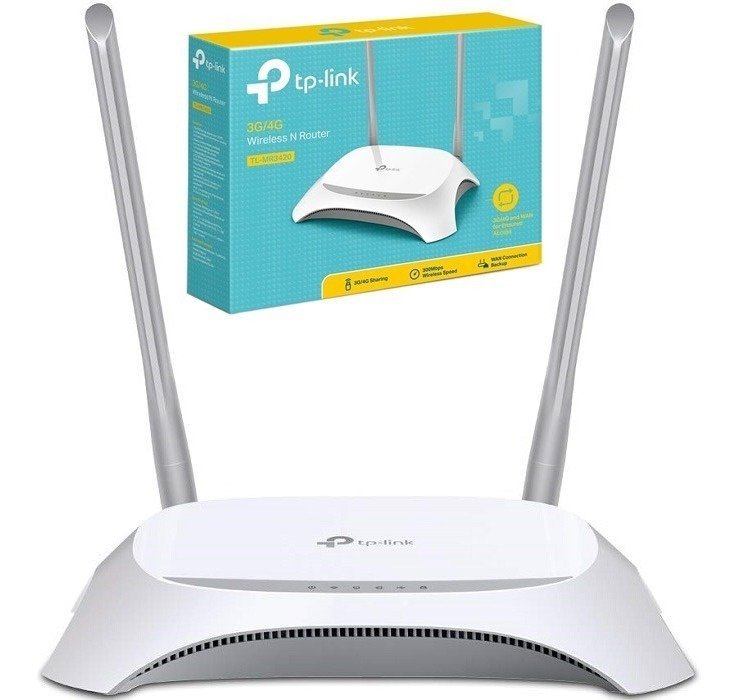 Roteador TP-Link Wireless N 300Mbps 3G/4G – TL-MR3420 - 2