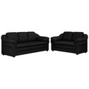 Ver imagem 1 de Sofás 2 e 3 Lugares 157cm | 207cm Áurea Courino Preto - Sallar Home