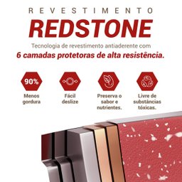 Panela Philco Ppn22a Redstone com Tampa de Vidro 3l Bivolt - 2