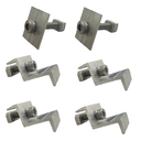 Ver imagem 1 de Kit 6un Grampo 2 Intermediários e 4 Finais Painel Placa Solar