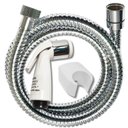 Ver imagem 2 de Kit Ducha Higiênica Temporizada com Ducha Manual Branca e Suporte Ref. 190213k100br