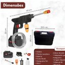 Ver imagem 4 de Lava Jato de Alta Pressão Recarregável Portátil sem Fio