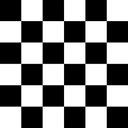 Ver imagem 5 de Piso Vinilico Xadrez, Quadriculado Discoteca Preto e Branco, 38m² 0,7mm Damas