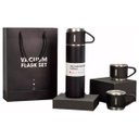 Ver imagem 2 de Kit Garrafa Térmica Vacuum Flask Set 500ml com 3 Xícaras - Casa Chick Variado