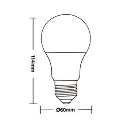 Lâmpada LED Bulbo A60 9W TKL RGB E27 Taschibra - 2