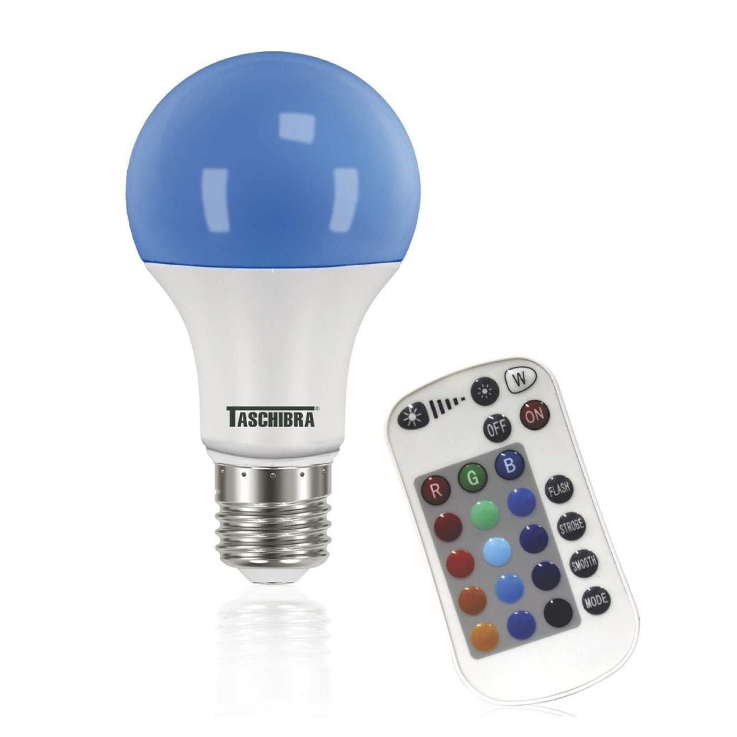 Lâmpada LED Bulbo A60 9W TKL RGB E27 Taschibra