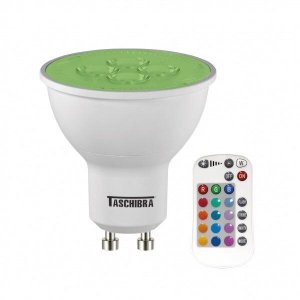 Lâmpada LED Dicróica 5W TDL RGB GU10 Taschibra RGB