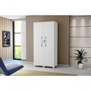 Ver imagem 1 de Armário Multiuso Helion Multiuso Apollo 2 Portas 10 Prateleiras MDF 93cm Carmolar Móveis