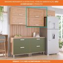 Ver imagem 6 de Armário Aéreo de Cozinha 100%mdf 80cm com 2 Portas Basculantes Bella Mgm Móveis Freijó
