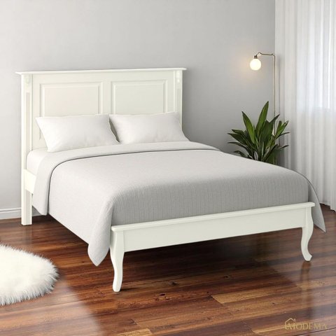 Cama Casal Madeira Pés Luiz Xv 60834 Hannover