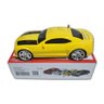 Caixinha Som Portátil Camaro Rádio P2 Bluetooth Fm Usb Sd Amarelo - 5