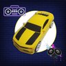 Caixinha Som Portátil Camaro Rádio P2 Bluetooth Fm Usb Sd Amarelo - 2