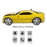 Caixinha Som Portátil Camaro Rádio P2 Bluetooth Fm Usb Sd Amarelo - 4