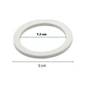 Ver imagem 4 de 3x Anel Reparo Borracha Bialetti Vedação Moka Express 12 Xíc