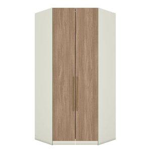 Armário de Canto Closet 2 Portas Seletto Areia Jequitibá - Henn