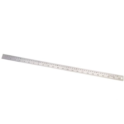 Kit 2 Régua Aço Inox 60 Centímetros 24 Pol. Desenho Starfer