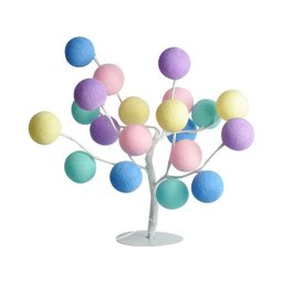 Luminária de Mesa Árvore de Luz Estilo Bonsai com Bolinhas Bivolt (candy) - 2