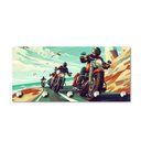 Ver imagem 1 de Porta Chaves Decorativo de Parede - Motos na Estrada