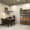 Ver imagem 3 de Conjunto Industrial P/ Escritório Completo 7 Peças 100% Mdf