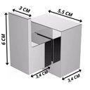 Ver imagem 3 de Acabamento Para Registro Deca Quadrado Gaveta Chuveiro Metal