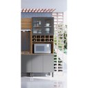Ver imagem 1 de Paneleiro Torre Quente 4 Portas 1 Nicho para Forno e Adega Quiditá