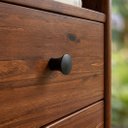 Ver imagem 3 de Mesa Home Office 150 cm Moderna Escritório Madeira Castanho Bossa Idimex