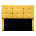 Ver imagem 2 de Cabeceira Estofada Cama Box Casal 140 Cm Ananda Suede Amarelo