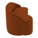 Ver imagem 5 de Sofá 5 Lugares para Sala de Estar Living 280cm Theo D06 Veludo Laranja - Mpozenato