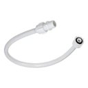 Ver imagem 4 de Engate de Pvc Flexível Mangueira para Descarga 40 Cm Branco | Utilimix | 10 Un