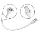 Ver imagem 3 de Engate de Pvc Flexível Mangueira para Descarga 40 Cm Branco | Utilimix | 10 Un
