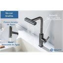 Ver imagem 5 de Torneira Misturador Gourmet Cozinha Monocomando Cor Grafite