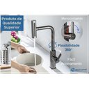 Ver imagem 6 de Torneira Misturador Gourmet Cozinha Monocomando Cor Grafite