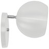 Arandela Retrô Bola Lavabo Banheiro Corredor Sacada Branco - 3
