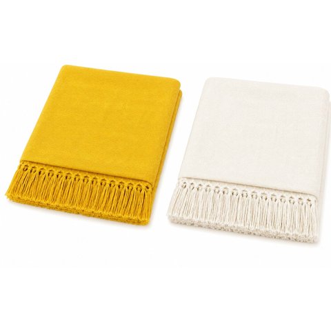 Kit 02 Mantas para Sofá Gigante 2.40X1.80 cm Cores da Copa