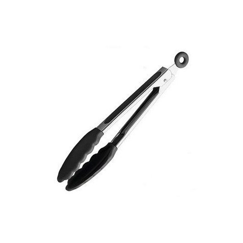 Pegador Multiuso de Silicone Preto 27cm - Hauskraft