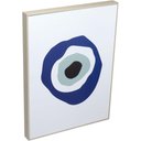 Ver imagem 1 de Quadro Decorativo Enfeite Parede Casa Home&co Mdf 40x30x3cm Azul